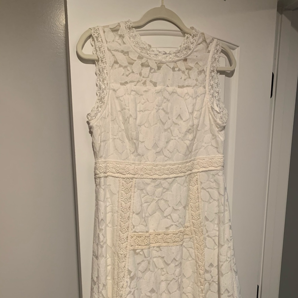 White dress